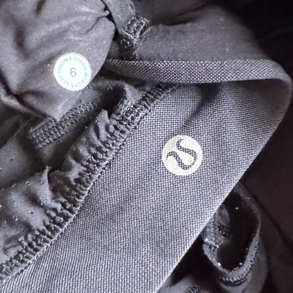 Lululemon Find Your Pace HR Lined Shorts 3” Black Sz 6 Womens Swift Running - Picture 15 of 16